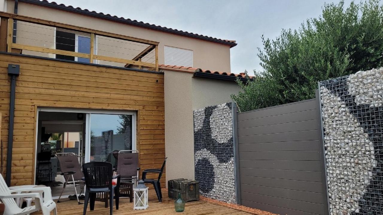 Gite Du Soleil Maison Lumineuse Avec Terrasse Solarium Parking Prive Sorede Bagian luar foto