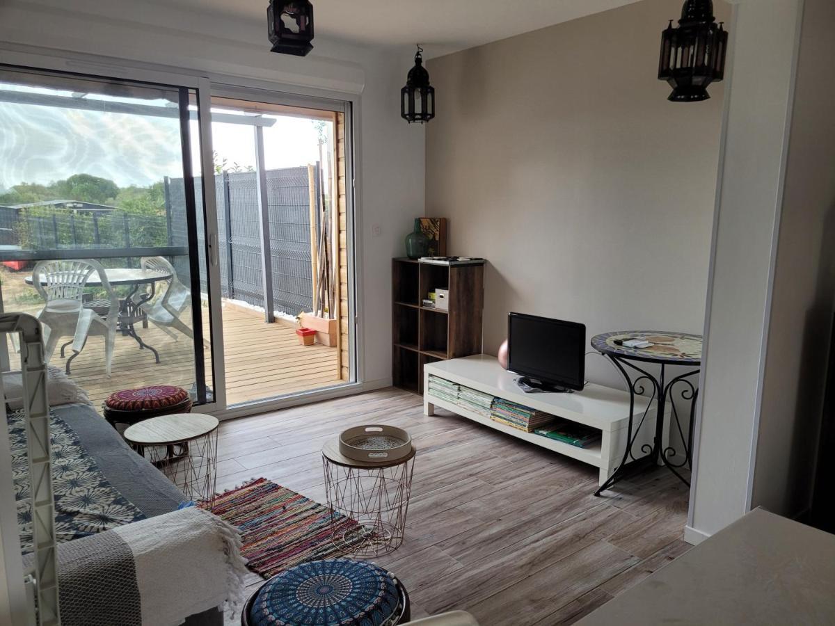 Gite Du Soleil Maison Lumineuse Avec Terrasse Solarium Parking Prive Sorede Bagian luar foto